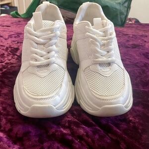 Wild Fable Shoes | Erica Sneakers - White Platform Sneakers Chunky Sneakers 8.5